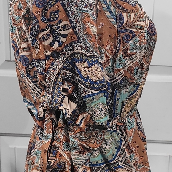 HOLDING HORSES PAISLEY PALETTE DRESS - Picture 4 of 8